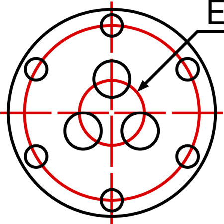 Ввод электрический KF40 (контактов - 3, 200А; 15кВ)